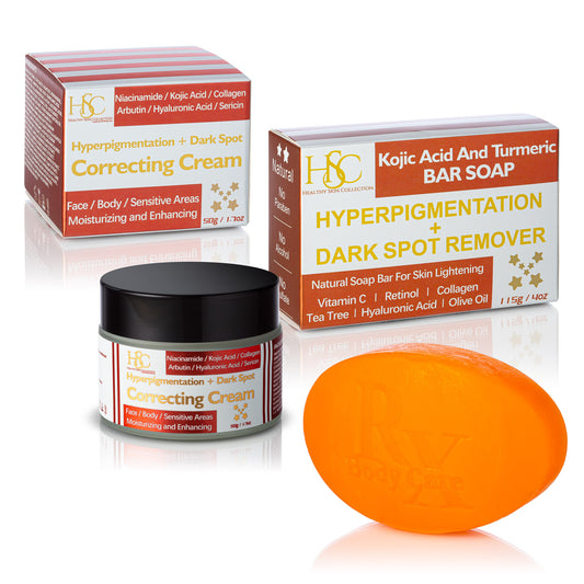 Dark Spot/ Melasma / Hyperpigmentation Soap & Cream